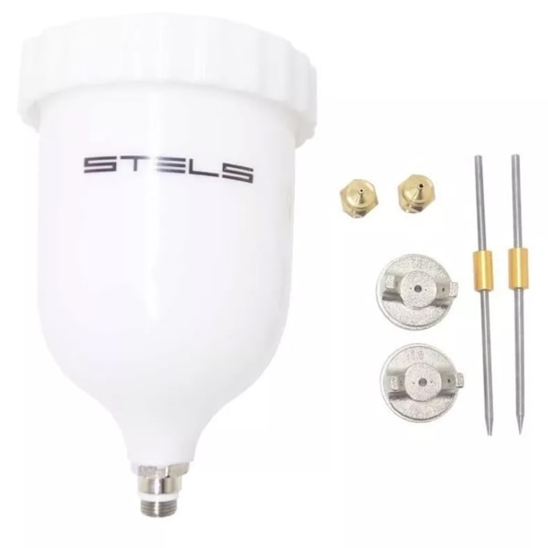 Pistola Pintura Reservatório 600 ml 3 Bicos Mtx-99af3390-9071-42f9-bed7-ee62c51ba94b