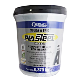 Plasteel Massa 4:1 Solda A Frio Kit (A+B) 450G PQ1 Quimatic