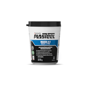 Plasteel Massa 4:1 Solda A Frio Kit (A+B) 450G PQ1 Quimatic