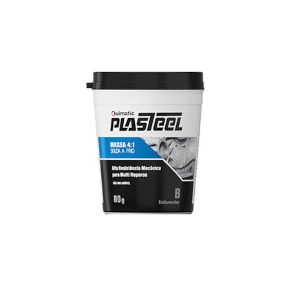 Plasteel Massa 4:1 Solda A Frio Kit (A+B) 450G PQ1 Quimatic-2456f5aa-b616-4a80-b337-07086d0f965a