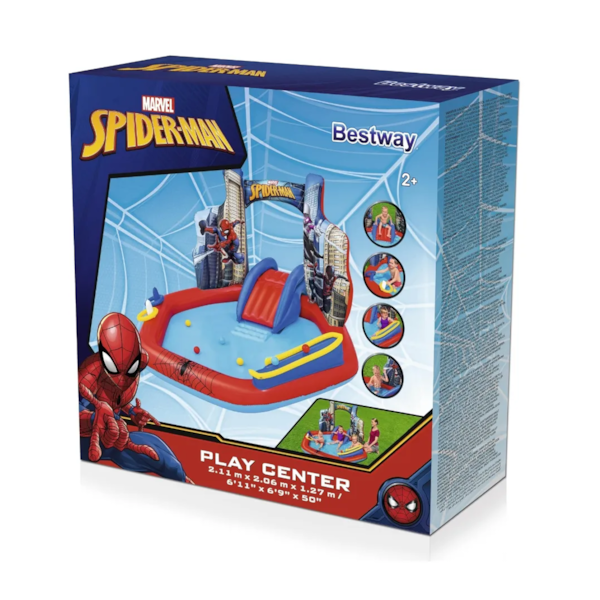 Play Center Inflável 165 Litros Homem Aranha Bel-86070cee-372b-4448-94d8-89117448f46f