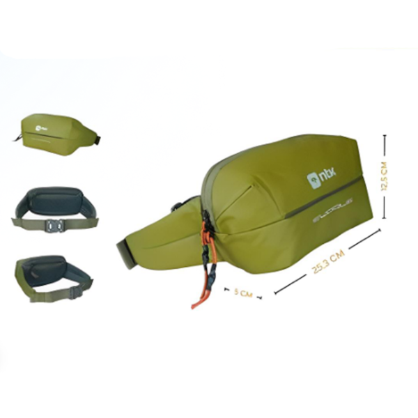 Pochete Evoque 2L em Poliéster e Laminação PU 600D Verde 203053-VD Nautika-894ce34e-1c16-4132-aac2-522c16a54089