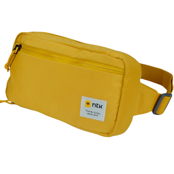 Pochete Shoulder Bag Foxy 3L em Poliéster Com 2 Bolsos Amarela 202051-AM Nautika-070a1b49-0ab2-4455-a947-31d6f5a7d405