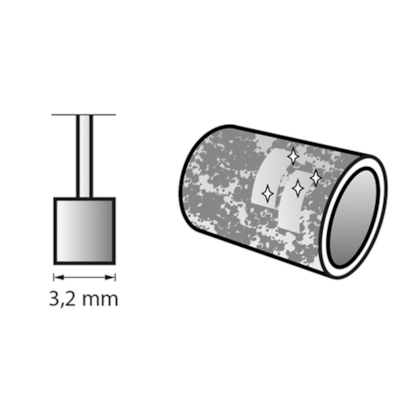 Ponta de Borracha Para Polimento 2615000461 Dremel-b63909f0-d7da-4038-94b9-e80e78331296