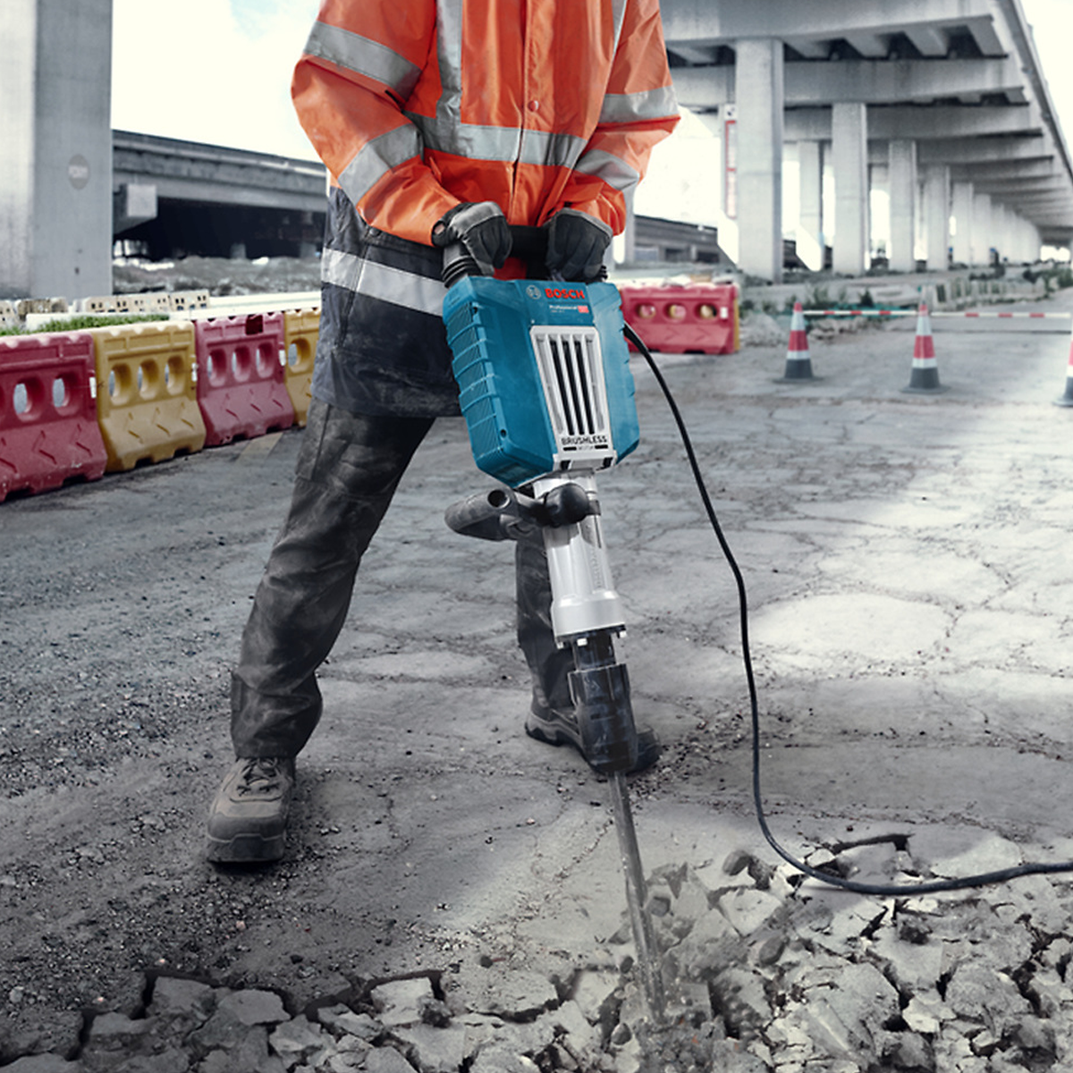 Ponteiro Hexágono SDS Max 22mm x 400mm Para Cinzelamento