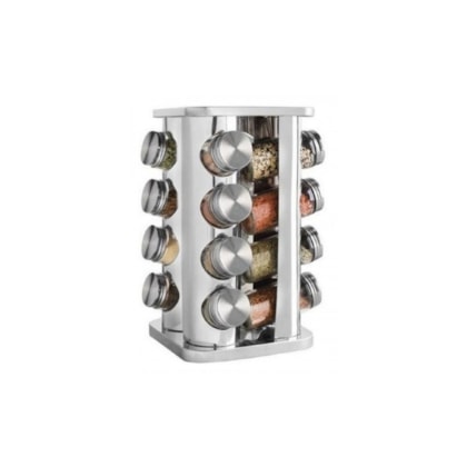 PORTA CONDIMENTOS GIRATORIO BASE QUADRADA 16 FRASCOS-88e9066a-f053-4257-8716-cedb8f7f51e7