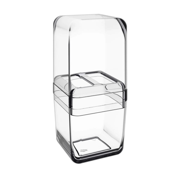 Porta Escova De Dentes Cube com Tampa Cristal 20877/0009 Coza -a0eb9a78-6237-4c5c-abd4-ea745d27d532