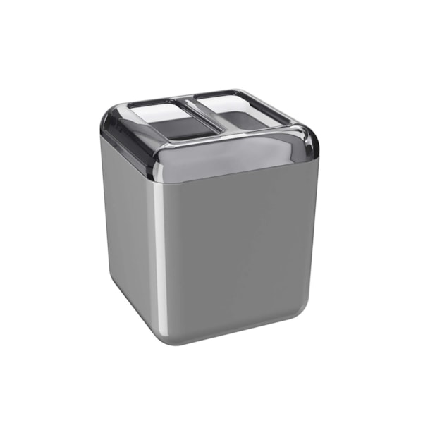 Porta Escova De Dentes Cube Slim Cinza Fumê 20876/0116 Coza-d4b0eff4-95cc-43c8-98f4-202943e8dc6a