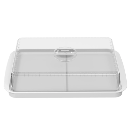 Porta frios Organizador Cozy com Compartimento Duplo Branco 10180/3007 Coza-36316c8b-9f2b-4f2c-b1ac-3f572226d8b2