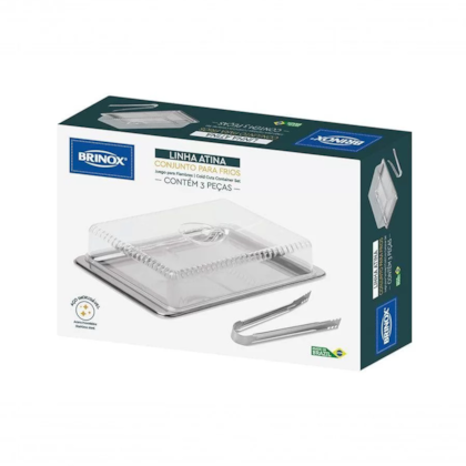 Porta Frios Organizador Empilhável Átina com Pinça 1413/100 Brinox-8f7ea51c-7c9f-4fcd-82fb-c9531b712df1