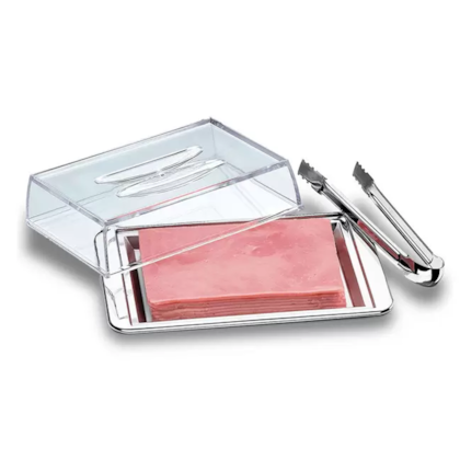 Porta Frios Organizador Empilhável Lyon com Pinça 2389/100 Brinox-60a73682-6a18-49c3-94c3-e38d4f81969e