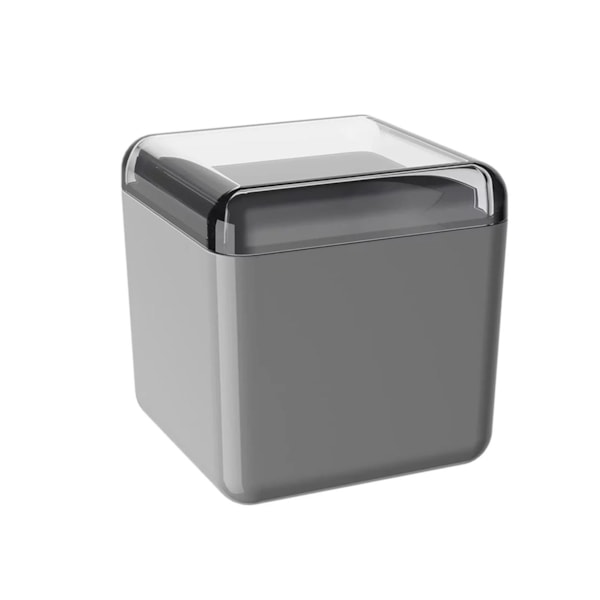 Porta Organizador Algodão e Cotonete Cube Cinza Fumê 20879/0116-9c0a739d-75e4-49e8-a10a-e81b7e480e51
