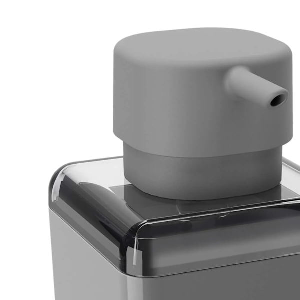 Porta Sabonete Líquido Cube 330ml Cinza Frio e Fumê 20878/0116 Coza-eec78a07-7d0e-4395-9ee8-019ca8ca056f