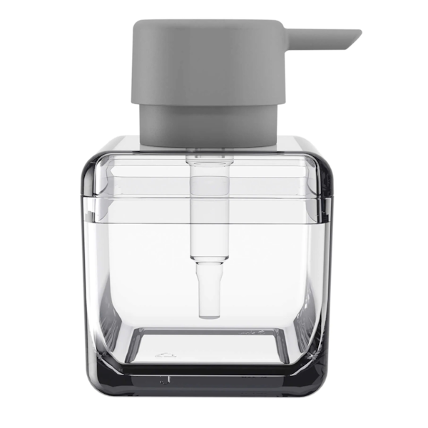 Porta Sabonete Liquído Cube 330ml Cristal 20878/0009 Coza-fe90247f-454e-43fc-b434-889fd45f24a6