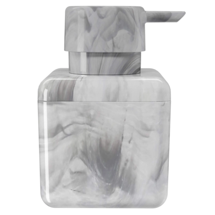 Porta Sabonete Liquído Cube 330ml Mármore Branco 20878/0480 Coza-e425aa17-4476-4267-891f-cd2c55fc9979