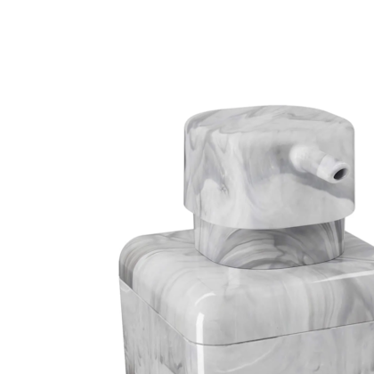 Porta Sabonete Liquído Cube 330ml Mármore Branco 20878/0480 Coza-0db9791d-6fb2-47a7-a9d0-dacc8998411b