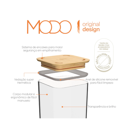 Pote hermético modo bambu 1,2L cristal 40642/3009 Coza-7e0a1d74-3ba6-4680-92f1-50a8aaa9ec4b