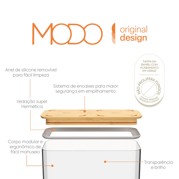 Pote Hermético Modo Bambu 2,7 Litros Cristal 40647/3009 Coza-d9e084c0-ac8a-4f75-80e2-3b09dde6b0dc