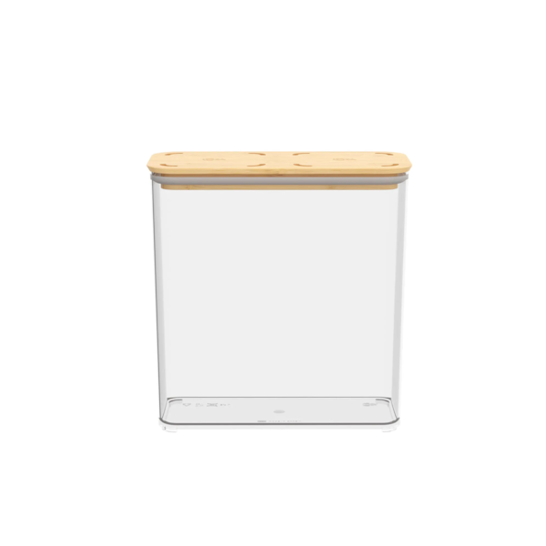 Pote Hermético Modo Bambu 2,7 Litros Cristal 40647/3009 Coza-44134b1a-da10-4e18-a164-ee25a7d7b25a