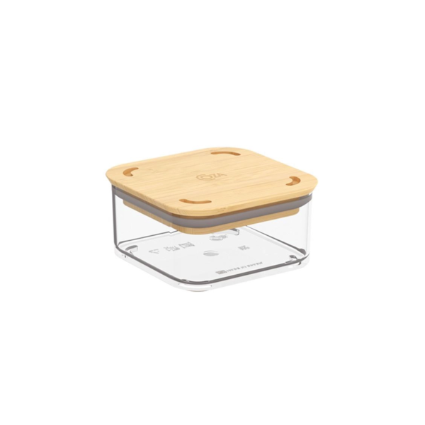 Pote hermético modo bambu 230ML cristal  40640/3009 Coza-74c9601b-6f6e-4d4f-960f-7cfcbb9a2cb3