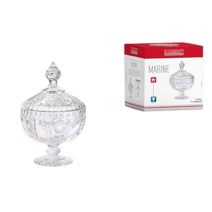 Potiche Decorativo Marine 23,8cm PTCH-006 Hauskraft-a9a16f8e-910b-4499-b971-b7cba1770349