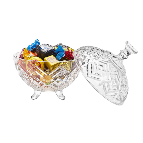 Potiche Decorativo Samantha 800ml PTCH-024 Hauskraft-26ddd7a9-2e83-4da7-9912-70960aff71ab
