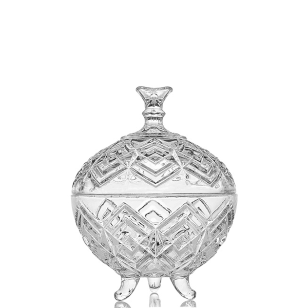 Potiche Decorativo Samantha 800ml PTCH-024 Hauskraft-e61ad753-7f0e-4e2f-b058-f74d7ff0f8b5