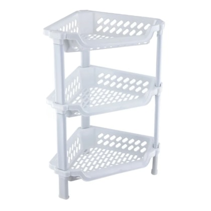 Prateleira Cantoneira para Banheiro Porta Shampoo com 3 Bandejas S11 São Bernardo-d26ed3d2-4a8f-42ef-920a-66424abb2870