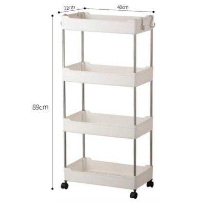 Prateleira Carrinho Organizador Multiuso 4 Andares GH201 Globalmix-94d43fd2-d76e-4936-b454-3216e3158eab