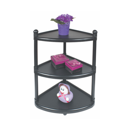 Prateleira de Canto Plástico Preto KIT-H São Bernardo-2dd72ee3-1ddf-4d49-ae0d-201fa561d434