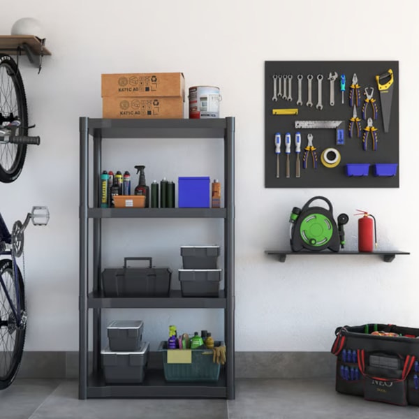 Prateleira Organizadora Modular Shelving Preta PTR08 São Bernardo-d9a764a6-363d-4413-8246-5bfe5b23ea36