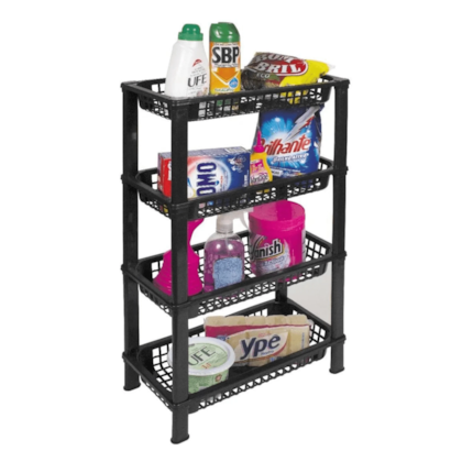 Prateleira Organizadora Utility Cesto Multiuso Preto FR-05P São Bernardo -124e2cad-0c57-40a7-ac24-9c15acdb8ad4