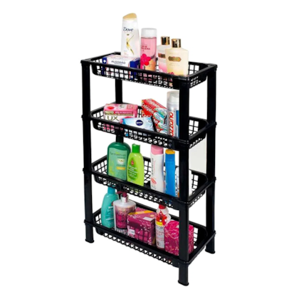 Prateleira Organizadora Utility Cesto Multiuso Preto FR-05P São Bernardo -bd9baf1b-5eff-4cf4-9f55-0571030b6f89