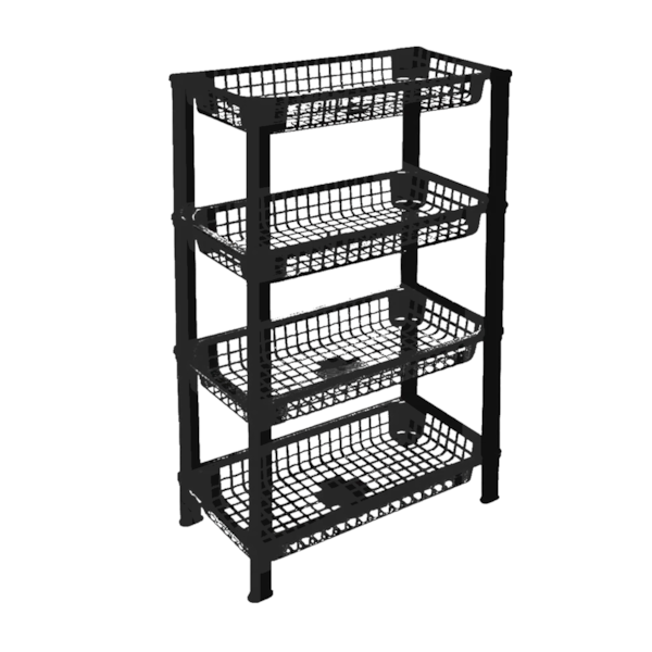 Prateleira Organizadora Utility Cesto Multiuso Preto FR-05P São Bernardo -85d479be-a701-41a1-93a7-167d7a4db245