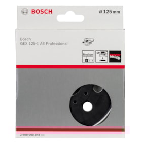 Prato De Borracha Médio Para GEX 125-1 2608000349 Bosch