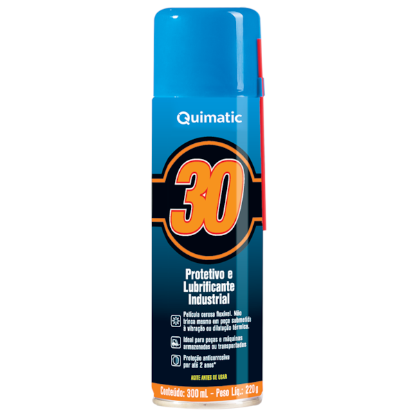 Protetivo Anticorrosivo Aerossol 300mL DE1 Quimatic 30-380373cb-a0bf-48fb-a8ac-334d7d7f8587