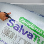 Protetor de Piso Para Pintura SalvaTudo Bolha 19,23m x 1,30m Profissional PRD00389 DPlastic