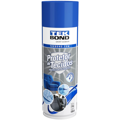 Protetor de Tecidos e Estofados Tekspray Repele Líquidos 400ml 21541040012 Tekbond