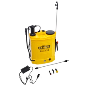 Pulverizador Costal 2x1 Manual/Bateria 18L PL-18B Lynus