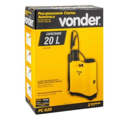 Pulverizador Costal Agrícola Manual 20 Litros Com Sistema de Alavanca PC020 Vonder-560ccc5c-c913-4c9b-a760-96c9c7a99de9