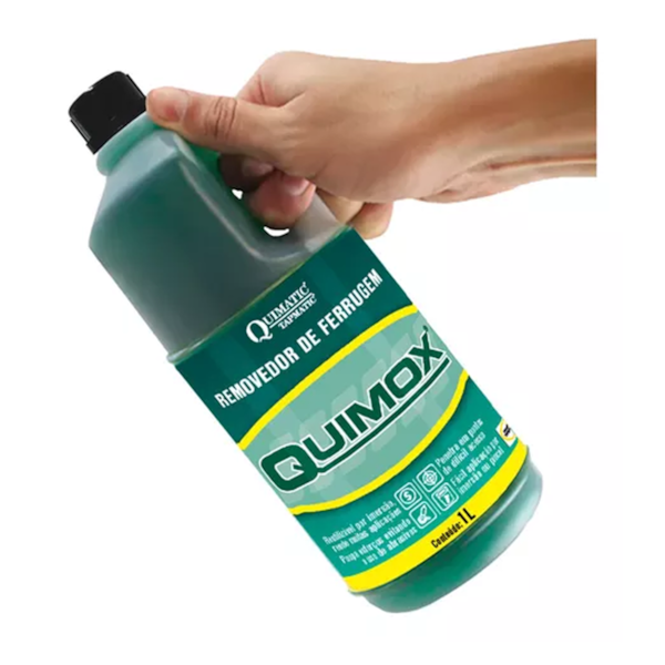 Quimox 1 Litro Removedor de Ferrugem Quimatic RA2-090870f9-fcdf-4d9d-b57a-69ecbe36e5f0