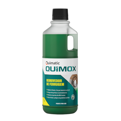 Quimox 1 Litro Removedor de Ferrugem Quimatic RA2-cb7e2580-d042-4a36-a69d-322ba64cf6e8