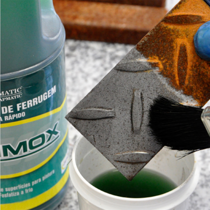 Quimox 1 Litro Removedor de Ferrugem Quimatic RA2-6a3f4bb3-eb14-4791-af23-a3e73e179047