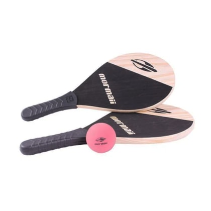 Raquete De Praia Frescobol Mormaii (2 Raquetes e 1 Bola) 481800 BelFix-cf1886c2-bc18-406e-bab7-971eb5818efc