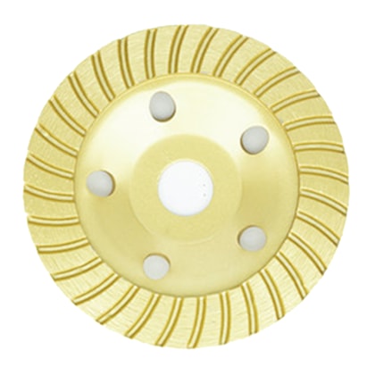 Rebolo Prato Diamantado Turbo Segmentado Desbaste 5