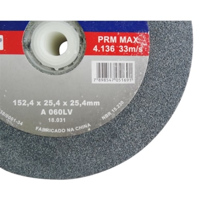 Rebolo Reto Marrom 6 x 1 x 1.1/4