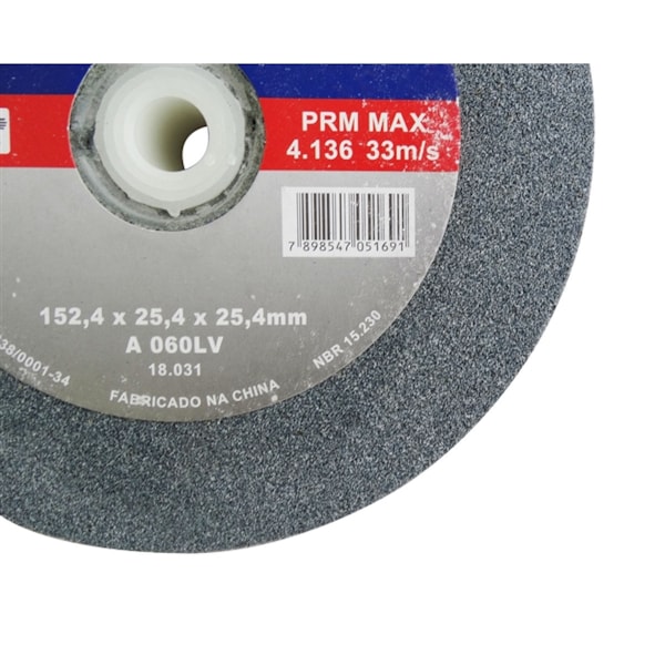 Rebolo Reto Marrom 6 x 1 x 1.1/4