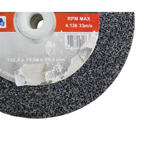 Rebolo Reto Marrom 6 x 3/4 x 1.1/4