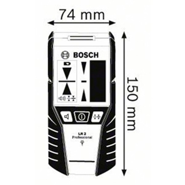 Receptor Laser LR2 para Nível Óptico Bosch-5c7b7efa-9b50-4015-be3f-7ce789584795