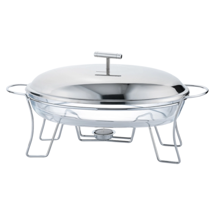 Rechaud Oval 2,4L Vd C/Tampa Inox 9546 Mimo Style